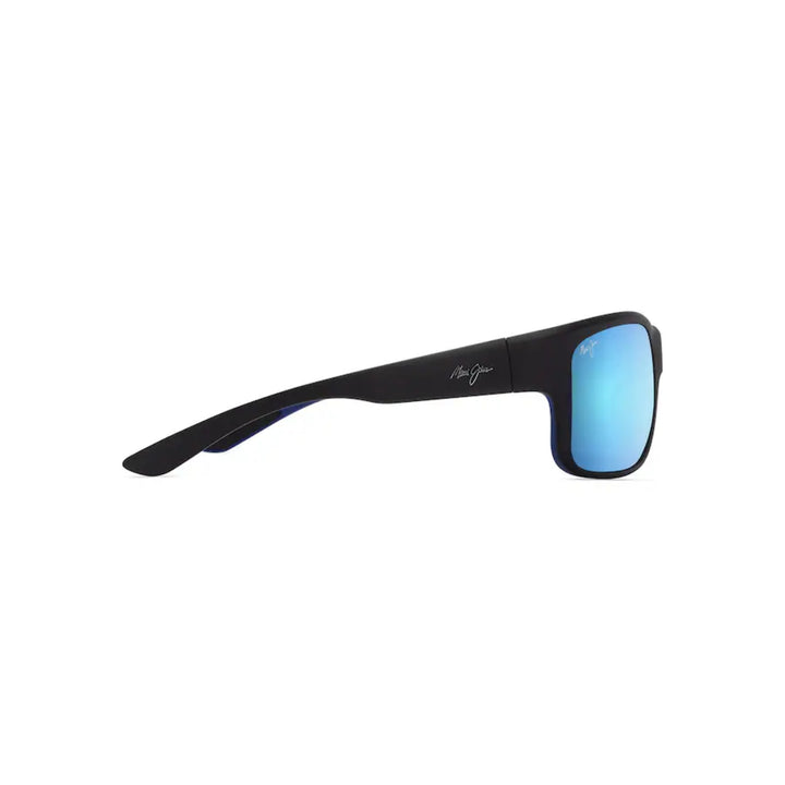 Maui Jim MJ0815S-004 SOUTHERN CROSS Matte Black / Blue Hawaii