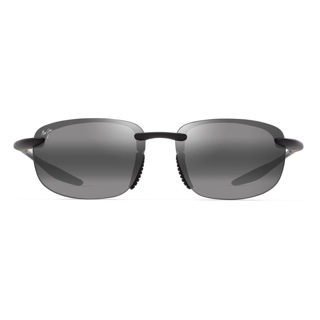 Maui Jim Grey Hookipa Ultra Matte Black Sunglasses