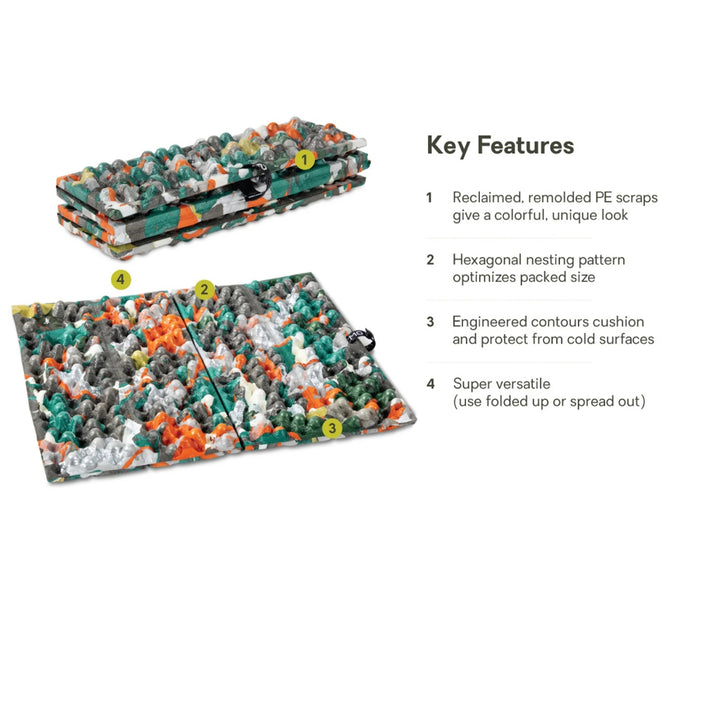 Nemo Equipment Chipper™ Reclaimed Foam Seat Pad