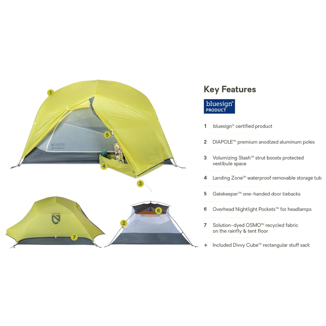 Nemo Equipment Dagger OSMO™ Lightweight Backpacking Tent