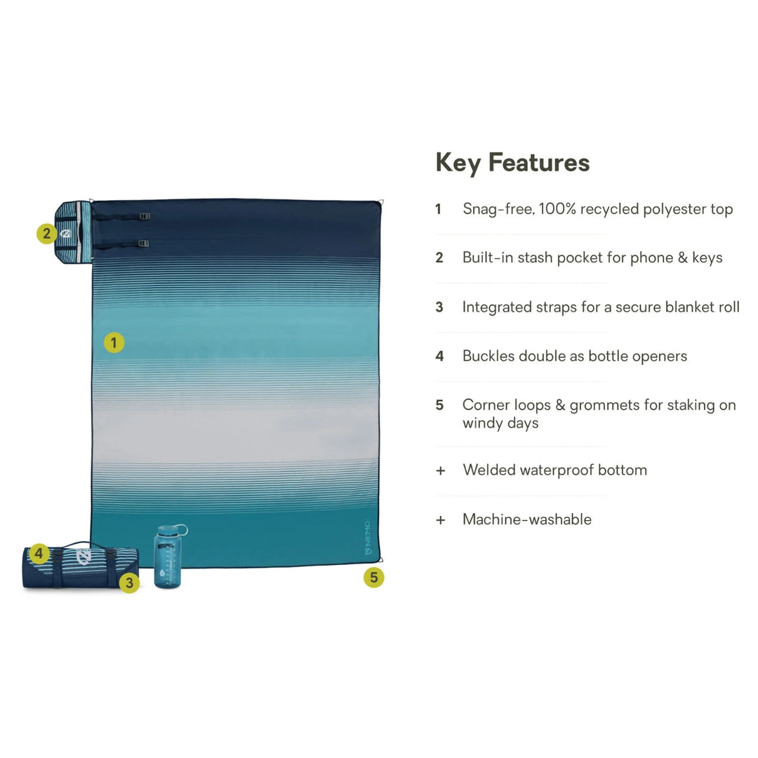Nemo Equipment Victory™ Patio Waterproof Blanket