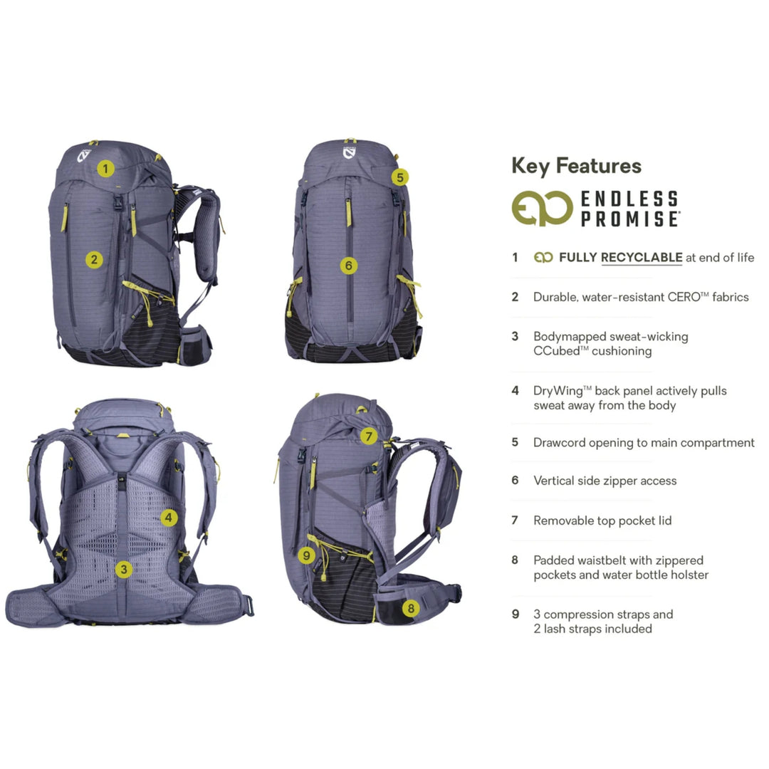Nemo Equipment Women's Persist™ 45L Endless Promise® All-Adventure Backpack