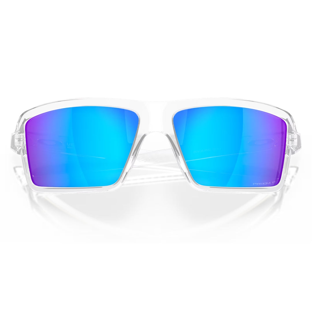 Oakley Cables Polished Clear | Prizm Sapphire Polarized | OO9129-05