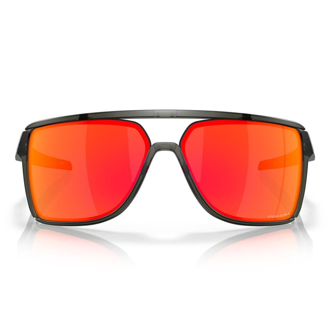 Oakley Castel Matte Grey Smoke | Prizm Ruby | OO9147-05