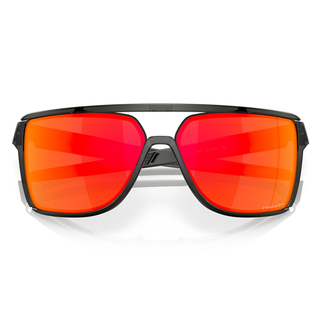 Oakley Castel Matte Grey Smoke | Prizm Ruby | OO9147-05