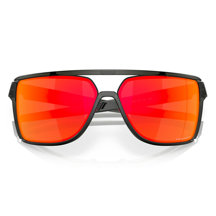Oakley Castel Matte Grey Smoke | Prizm Ruby | OO9147-05