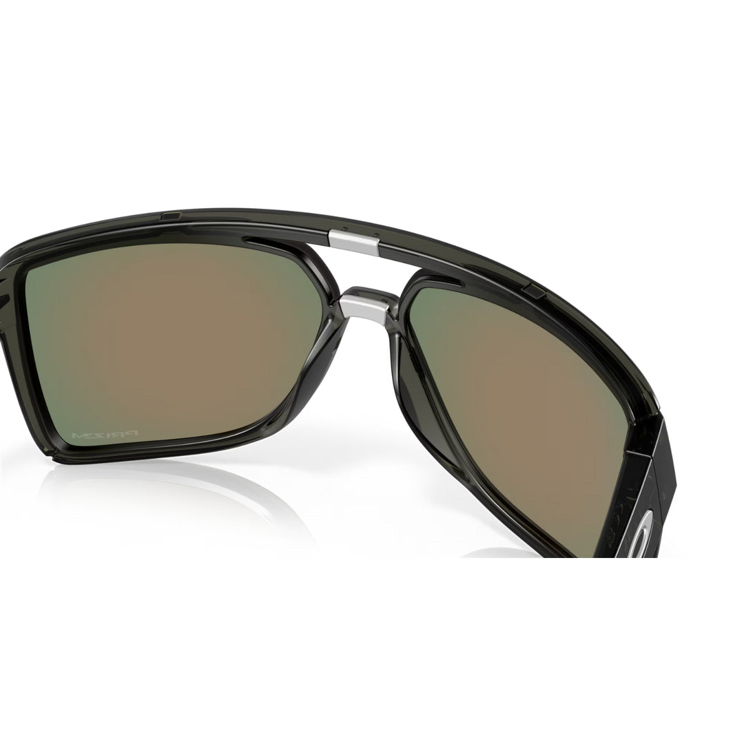 Oakley Castel Matte Grey Smoke | Prizm Ruby | OO9147-05