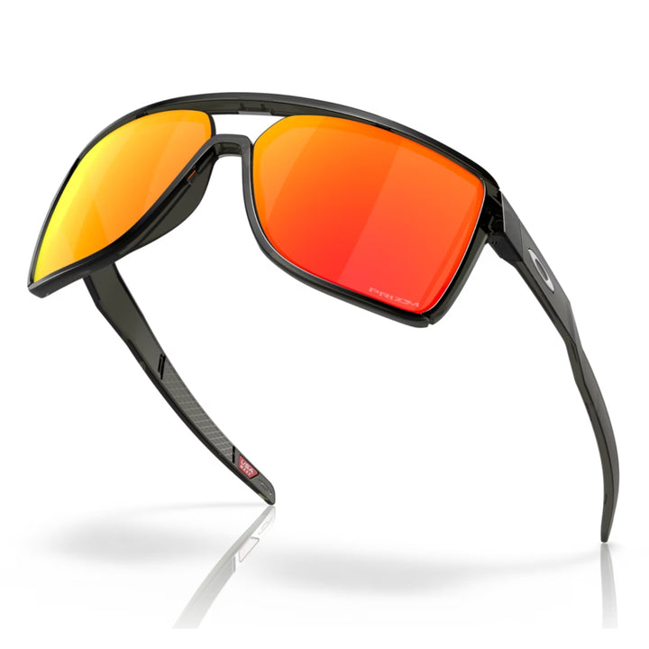 Oakley Castel Matte Grey Smoke | Prizm Ruby | OO9147-05