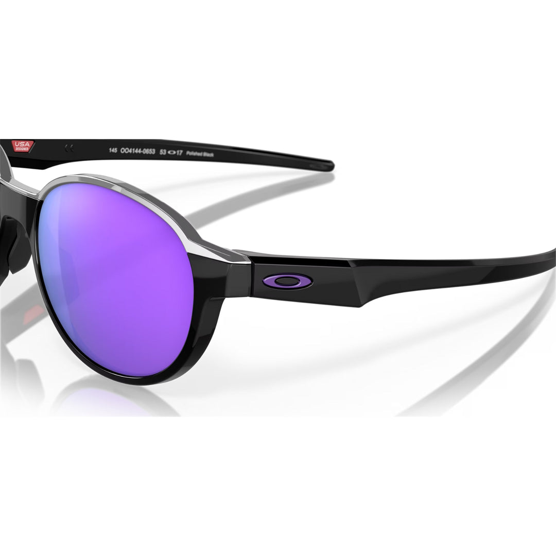 Oakley Coinflip Polished Black | Prizm Violet | OO4144-0653