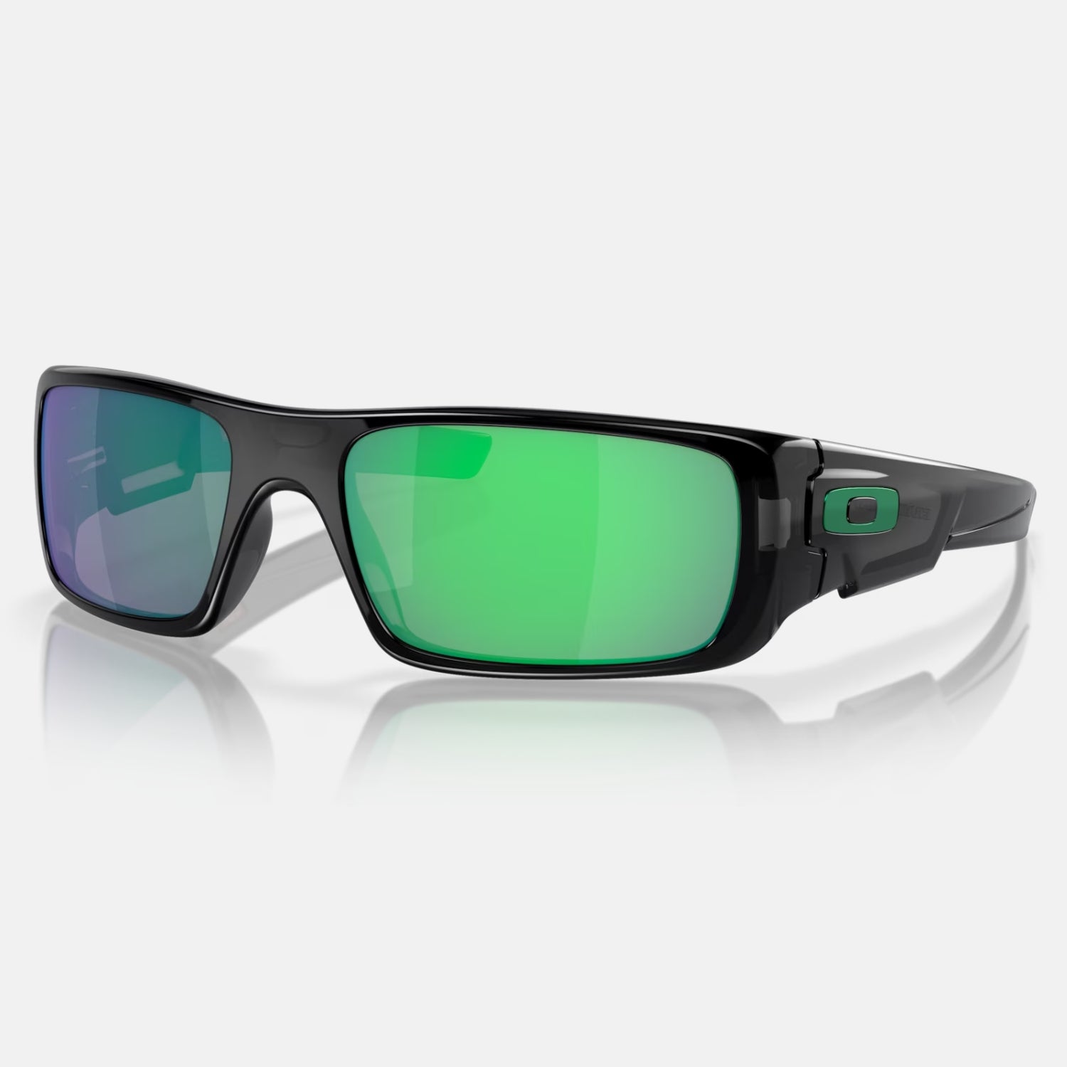 oakley オリーブグリーン ブラック Oakley OO6042 Coldfuse Black , Green Prescription Sunglasses - 50