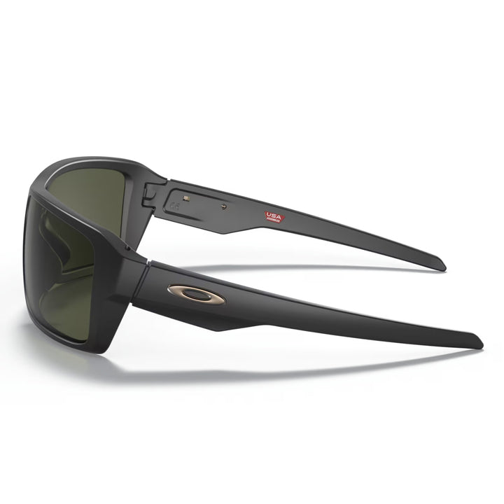 Oakley Double Edge Matte Black | Dark Grey | OO9380-0166