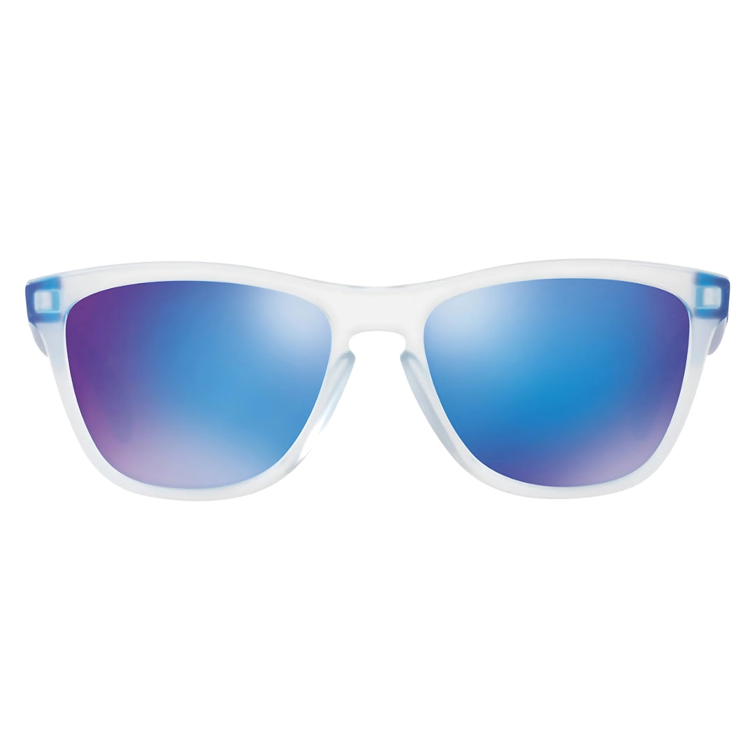 Oakley Frogskins Matte Clear | Sapphire Iridium | OO9013-B255