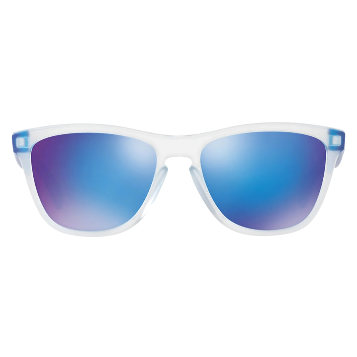 Oakley Frogskins Matte Clear | Sapphire Iridium | OO9013-B255
