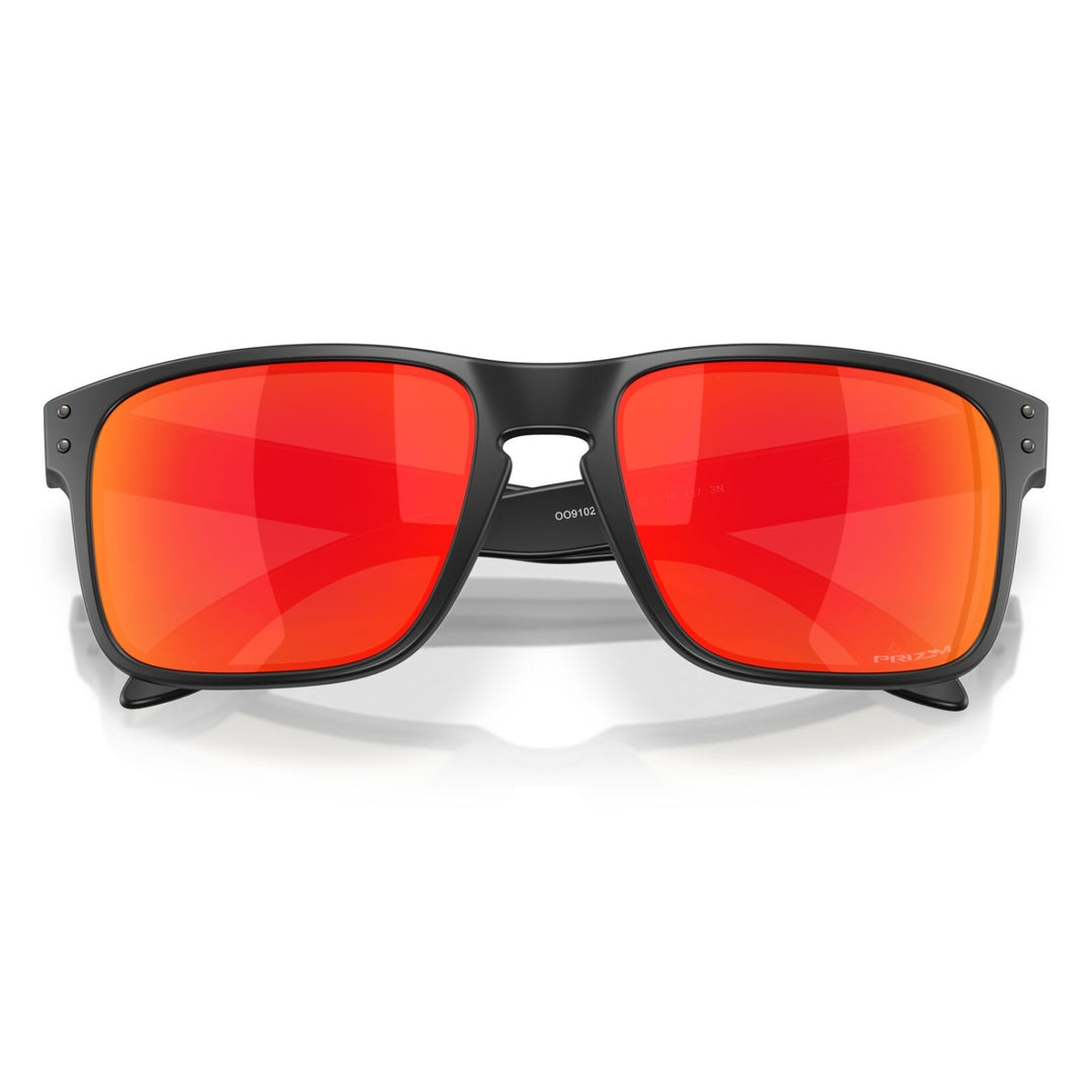 Oakley Holbrook Matte Black | Prizm Ruby | OO9102-E255