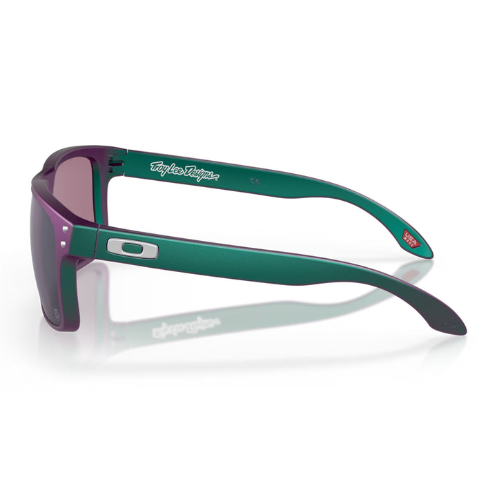 Oakley Holbrook Troy Lee Designs Matte Purple Green Shift | Prizm Jade | OO9102-T455