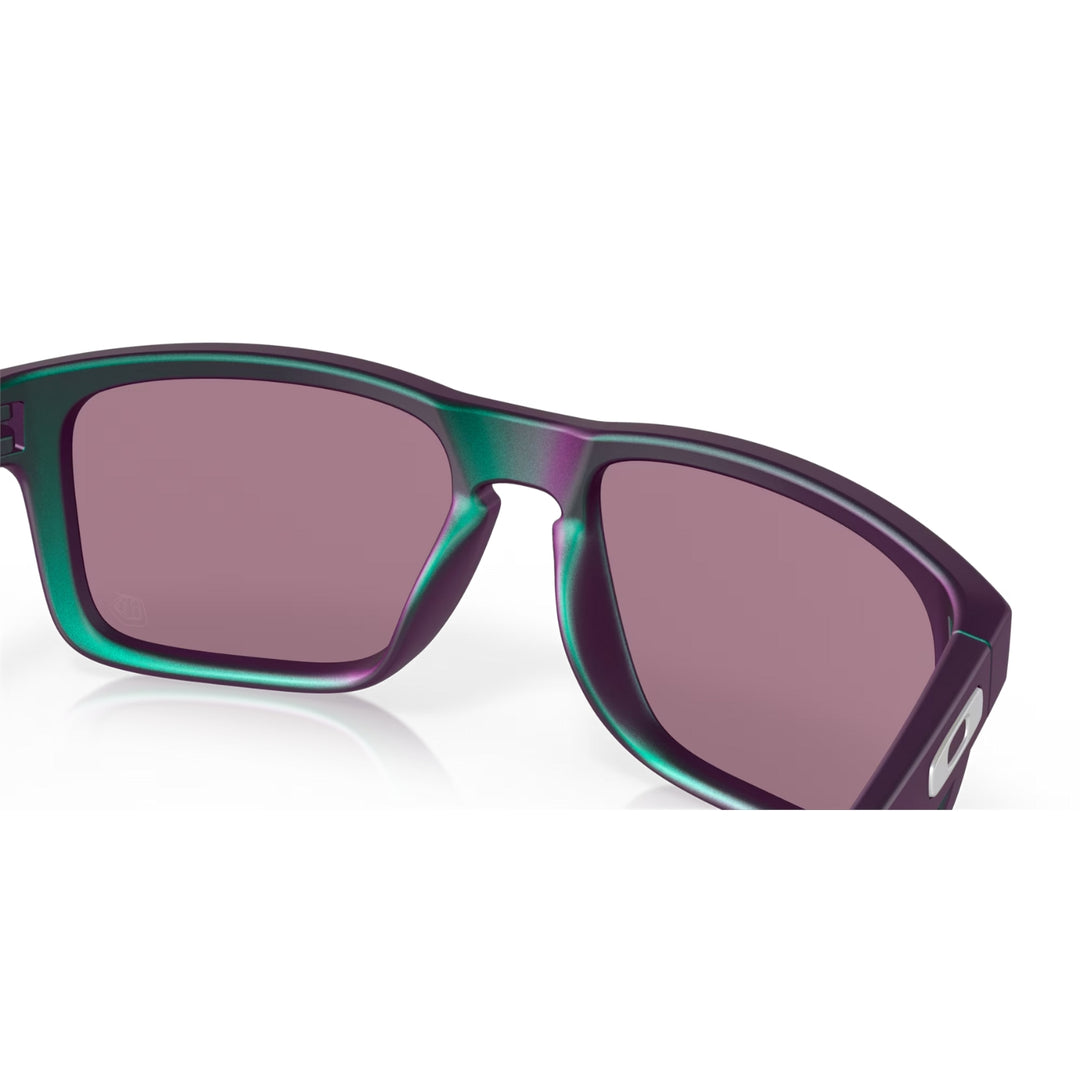 Oakley Holbrook Troy Lee Designs Matte Purple Green Shift | Prizm Jade | OO9102-T455