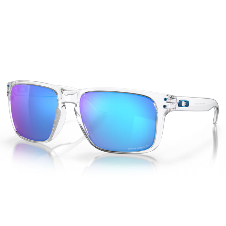 Oakley Holbrook XL Polished Clear | Prizm Sapphire Polarized | OO9417-0759