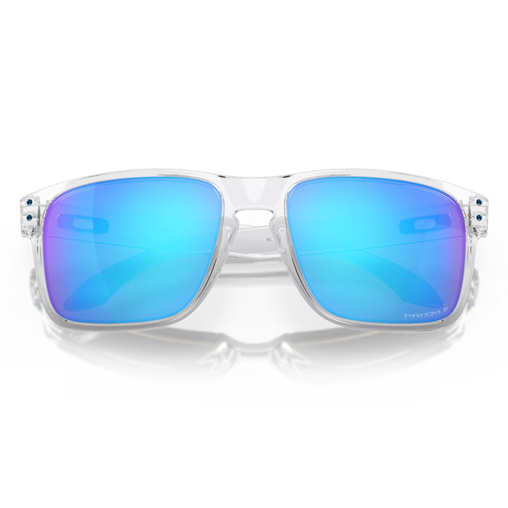 Oakley Holbrook XL Polished Clear | Prizm Sapphire Polarized | OO9417-0759