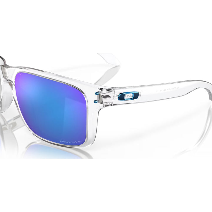Oakley Holbrook XL Polished Clear | Prizm Sapphire Polarized | OO9417-0759