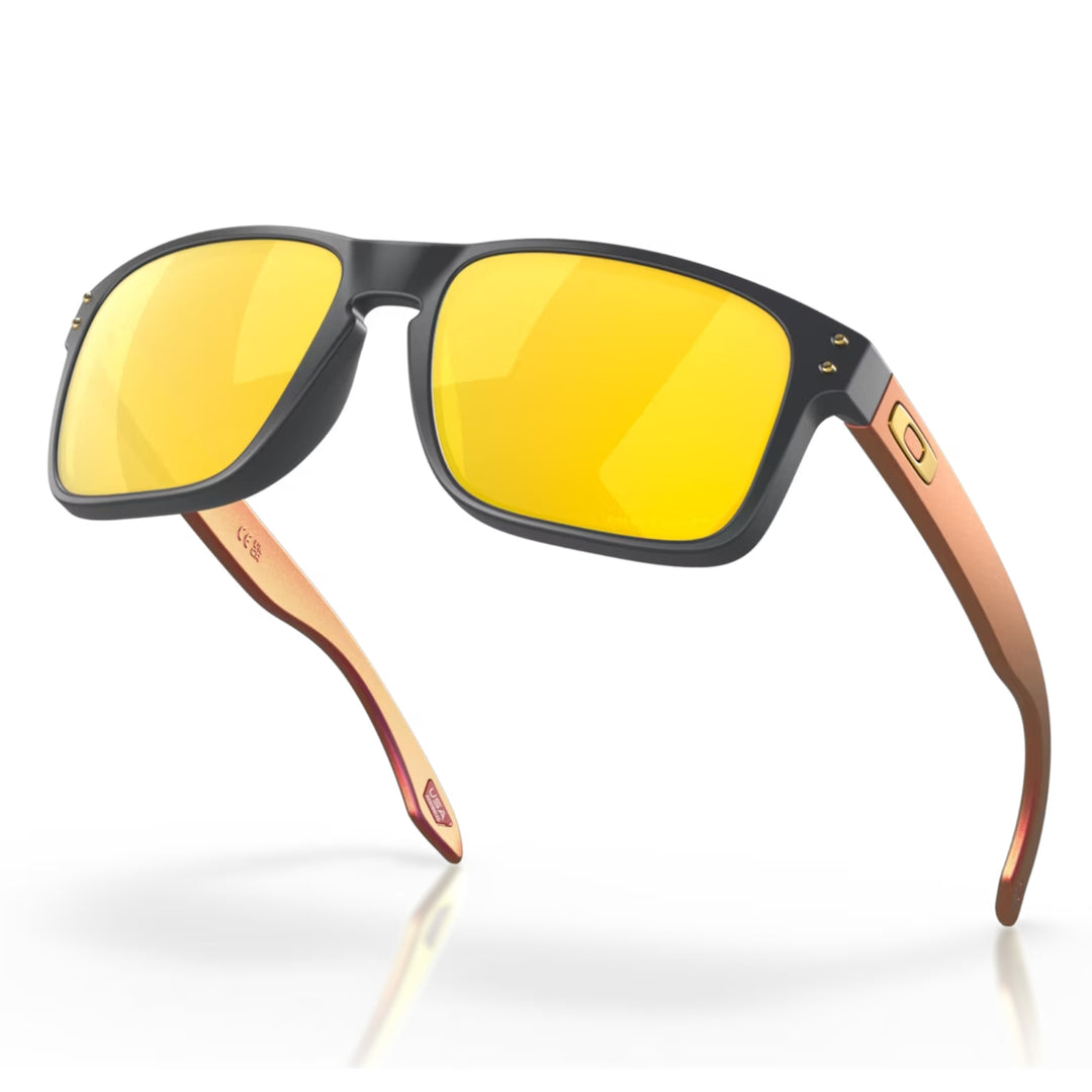 Oakley Holbrook™ Matte Carbon | Prizm 24K Polarized | OO9102-W457