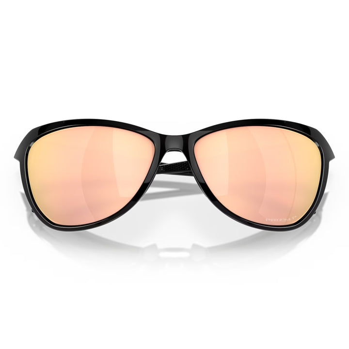 Oakley Pasque Polished Black | Prizm Rose Gold Polarized | OO9222-0160
