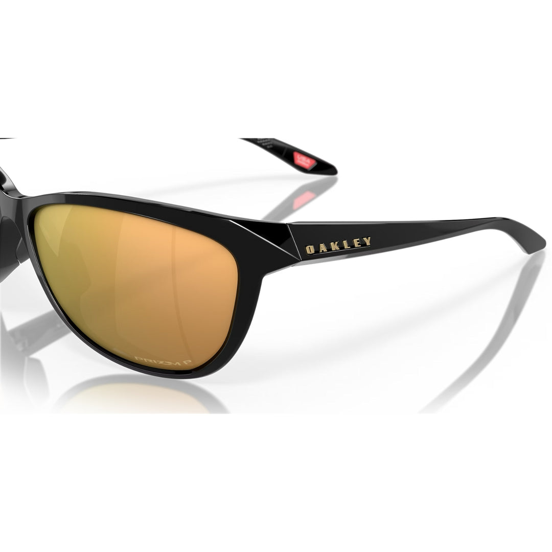 Oakley Pasque Polished Black | Prizm Rose Gold Polarized | OO9222-0160