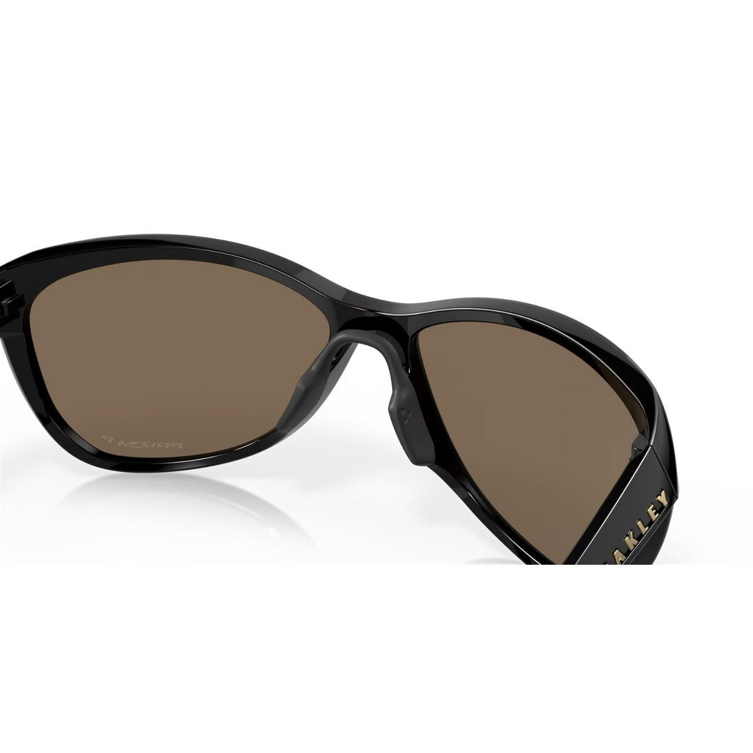 Oakley Pasque Polished Black | Prizm Rose Gold Polarized | OO9222-0160