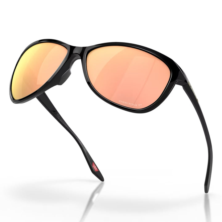 Oakley Pasque Polished Black | Prizm Rose Gold Polarized | OO9222-0160