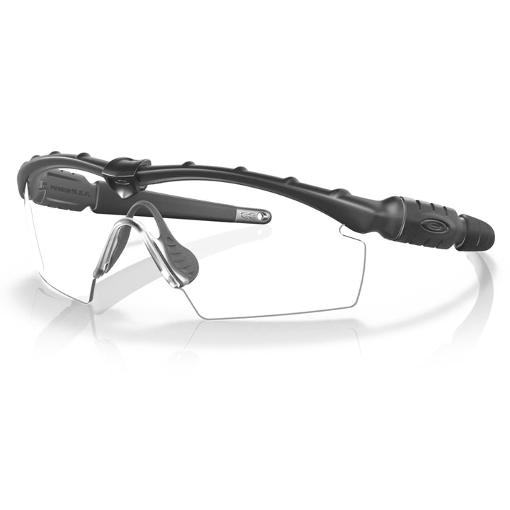 Oakley SI Ballistic M-Frame 2.0 Matte Black | Clear Grey | OO9046 11-138