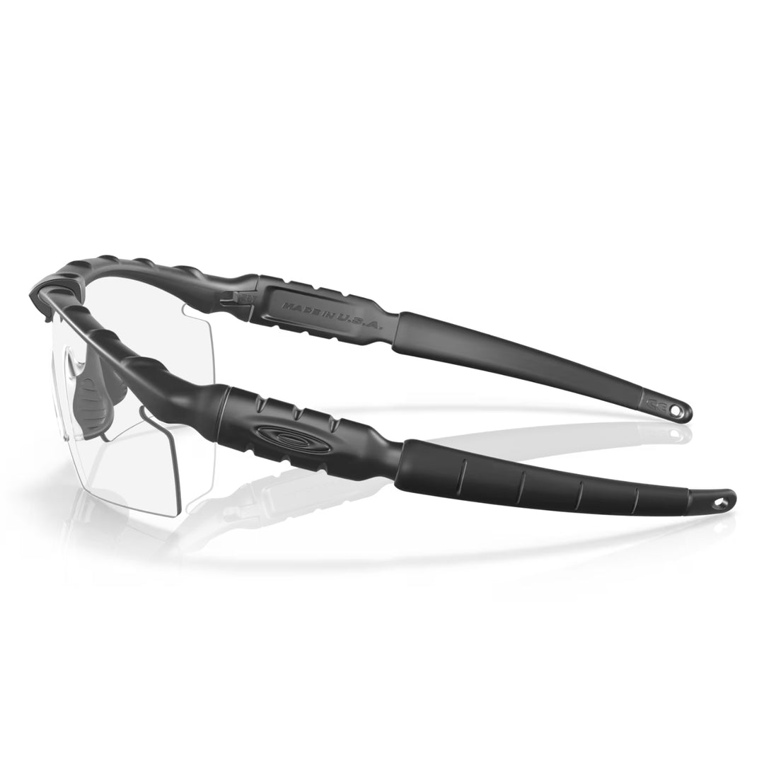 Oakley SI Ballistic M-Frame 2.0 Matte Black | Clear Grey | OO9046 11-138