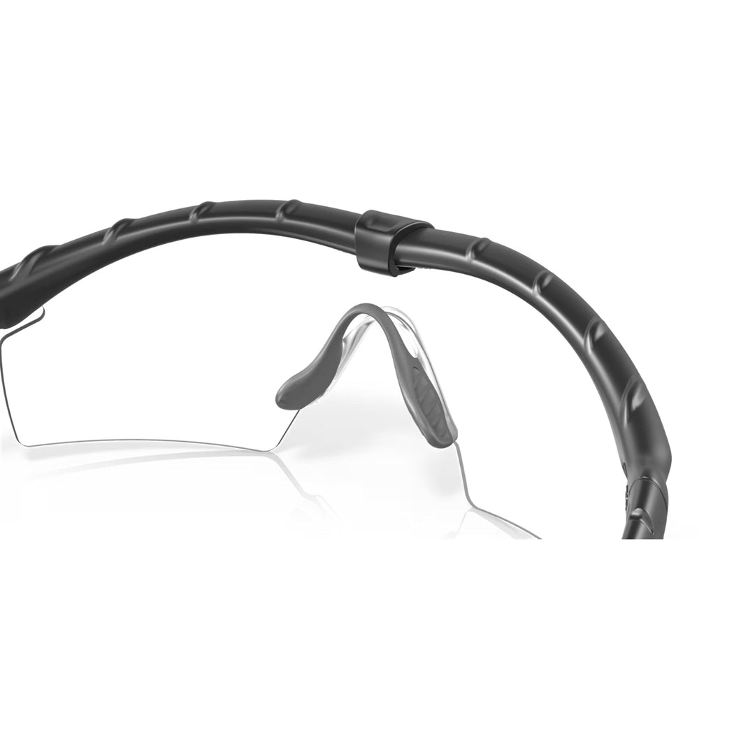 Oakley SI Ballistic M-Frame 2.0 Matte Black | Clear Grey | OO9046 11-138