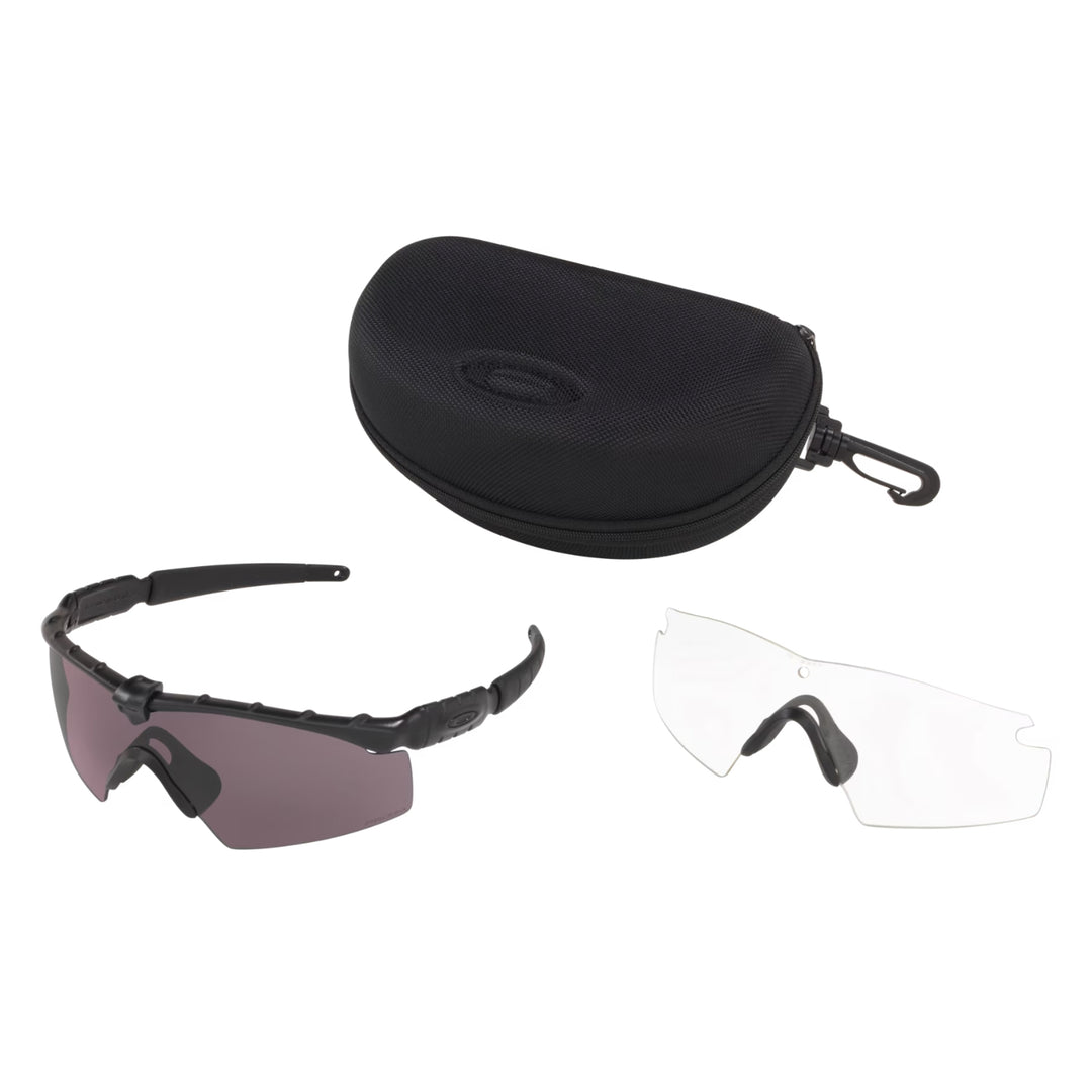 Oakley SI Ballistic M-Frame 2.0 Matte Black | Prizm Grey Clear | OO9213-0632