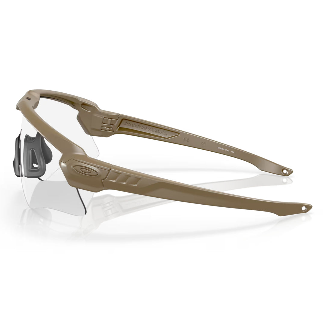 Oakley SI Ballistic M-Frame Alpha Terrain Tan | Grey Clear | OO9296-07