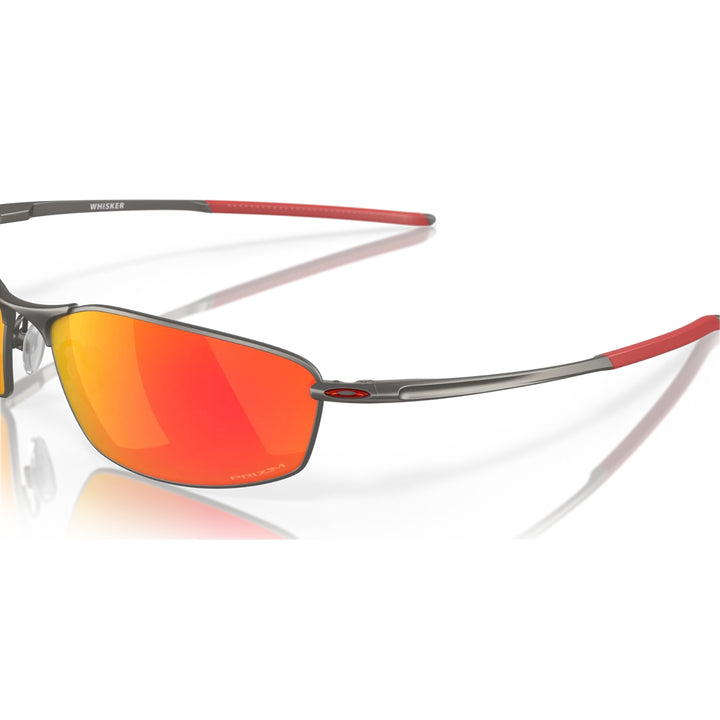 Oakley Whisker Matte Gunmetal | Prizm Ruby | OO4141-0260