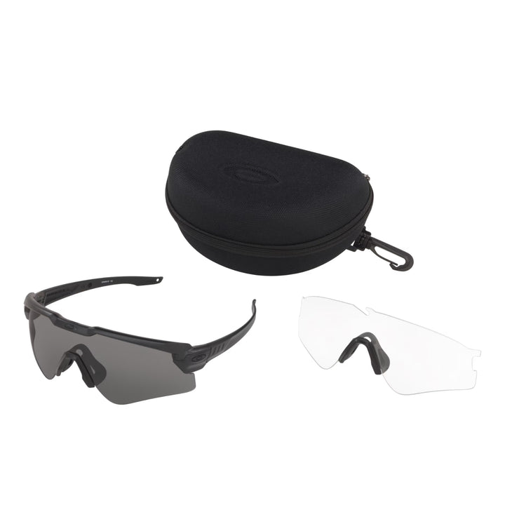 Oakley SI Ballistic M-Frame Alpha Matte Black | Clear | Grey | OO9296-05