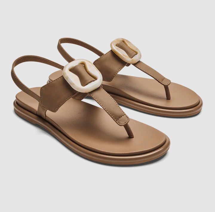 Olukai Women’s La‘i T-Bar Strappy Beach Sandals