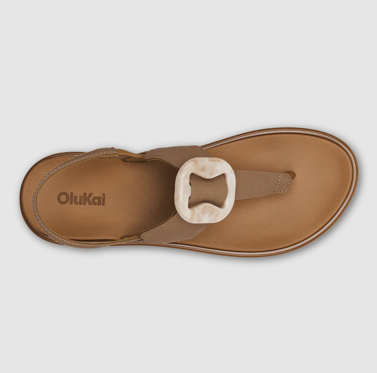 Olukai Women’s La‘i T-Bar Strappy Beach Sandals