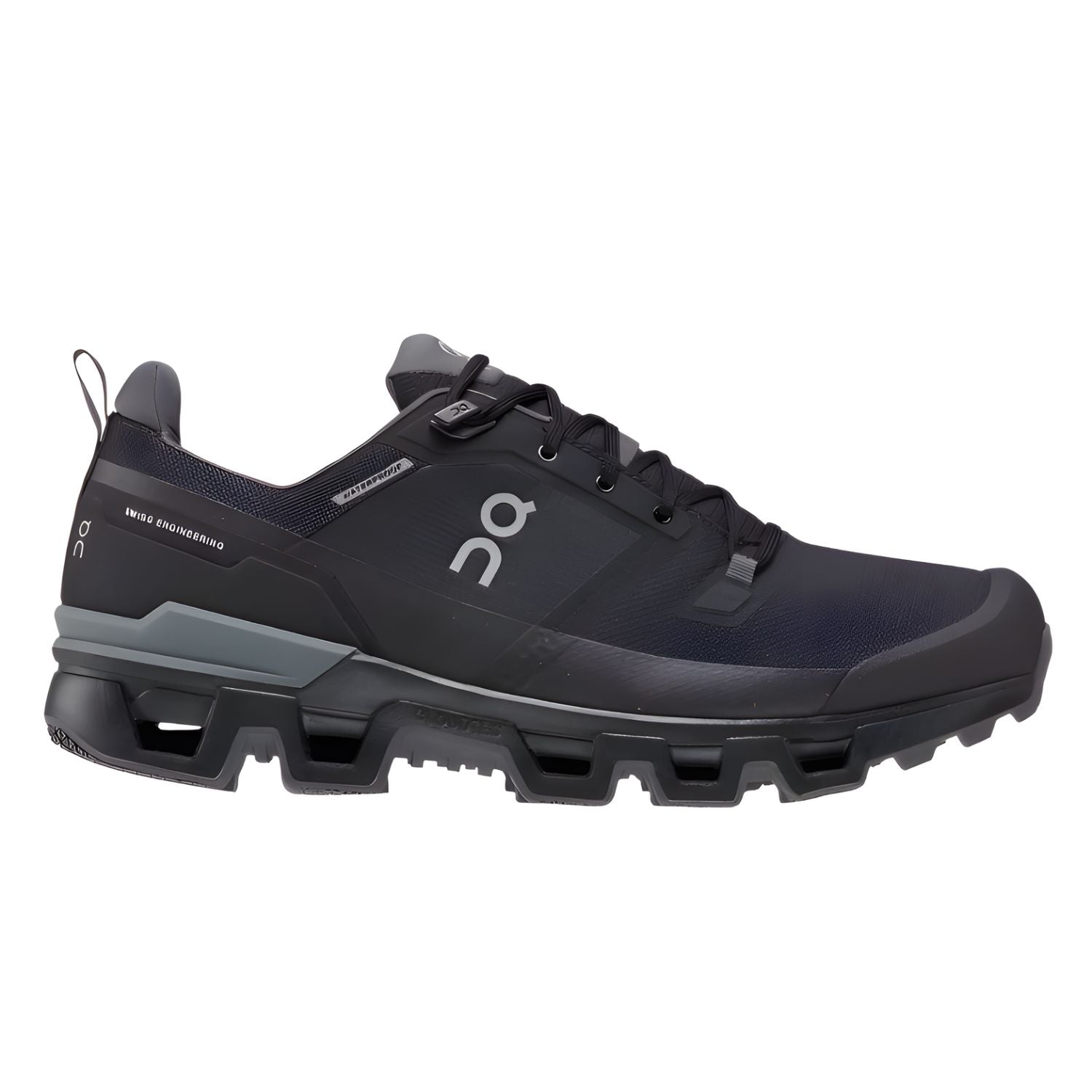 靴 On Cloudrock Waterproof All Black US8 Men's Cloudrock Mid Waterproof | Black | On United States