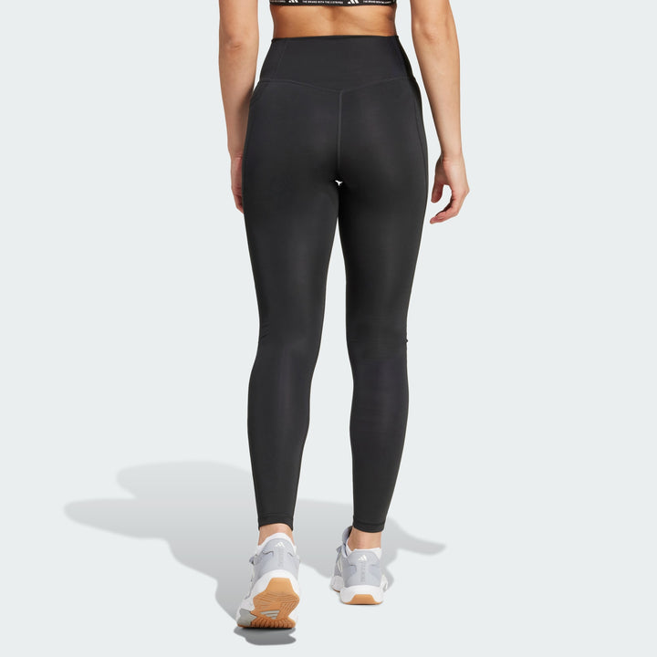 Adidas Women's Optime Essentials Stash Pocket Full-Length Leggings