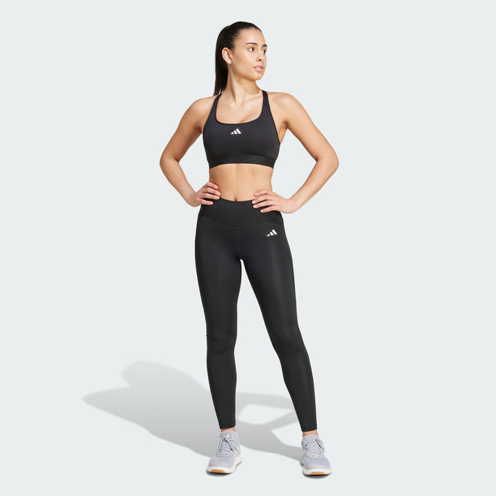 Adidas Women's Optime Essentials Stash Pocket Full-Length Leggings