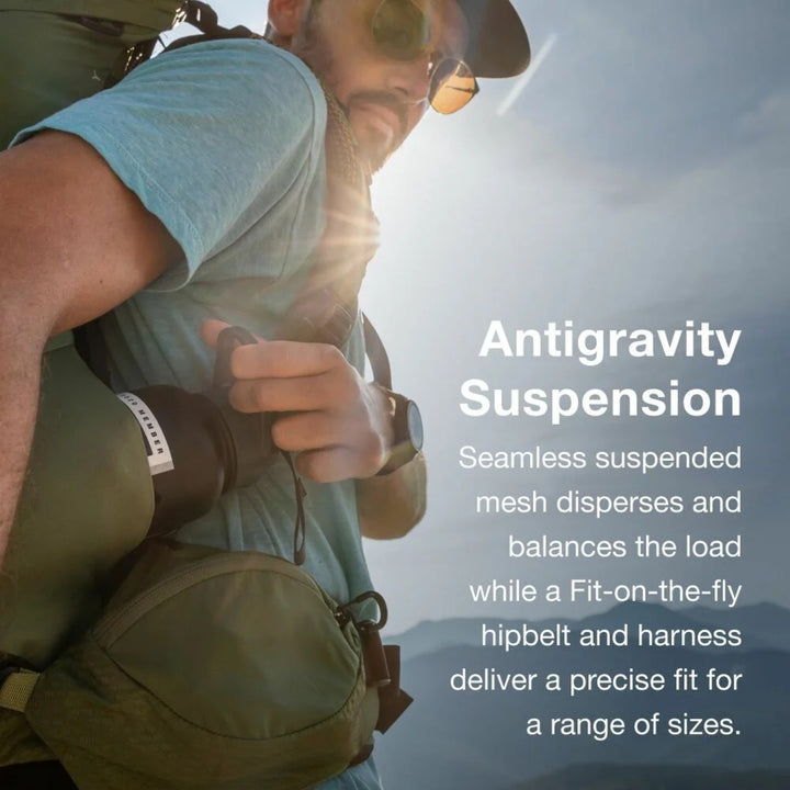 Osprey Men's Atmos AG 65L Light Technical Multi-day Backpack