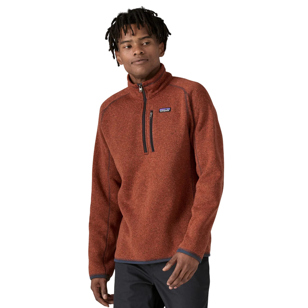 Patagonia Men's Better Sweater 1/4-Zip Fleece Pullover Jacket