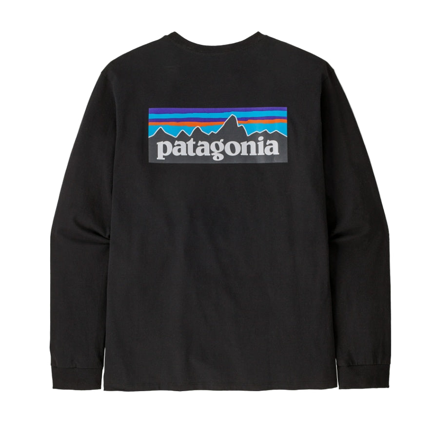 Patagonia Men's Long-Sleeved P-6 Logo Responsibili-Tee