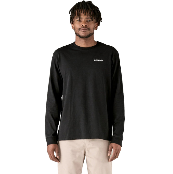 Patagonia Men's Long-Sleeved P-6 Logo Responsibili-Tee