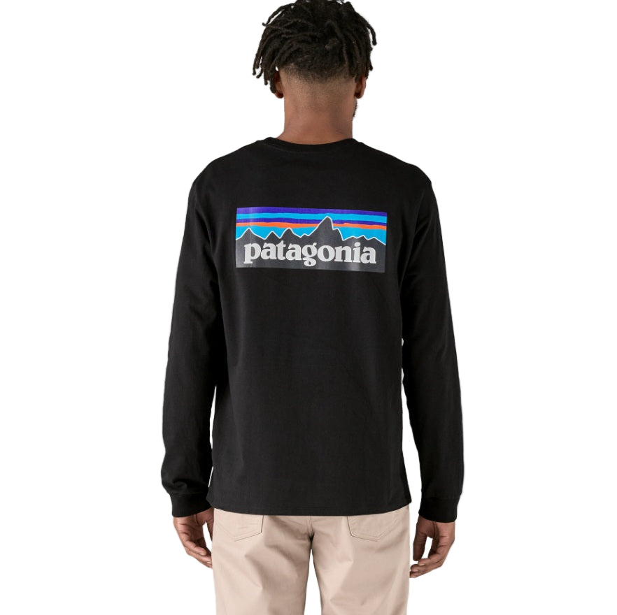 Patagonia Men's Long-Sleeved P-6 Logo Responsibili-Tee