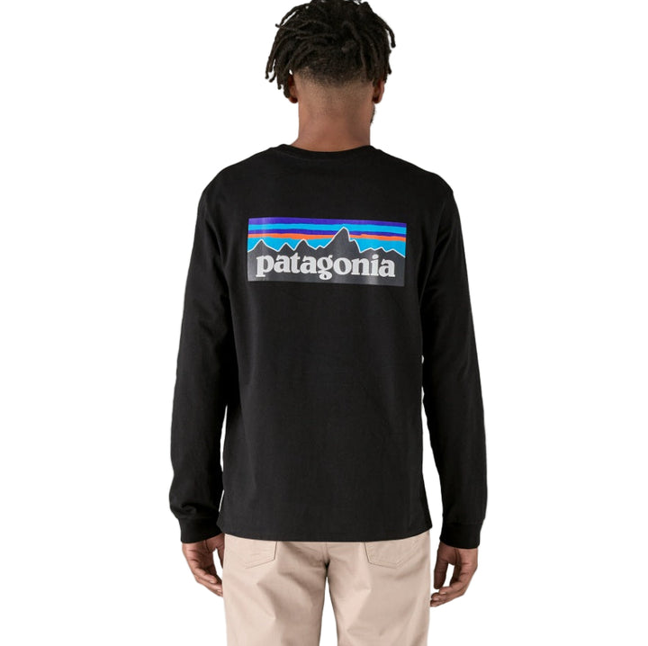 Patagonia Men's Long-Sleeved P-6 Logo Responsibili-Tee