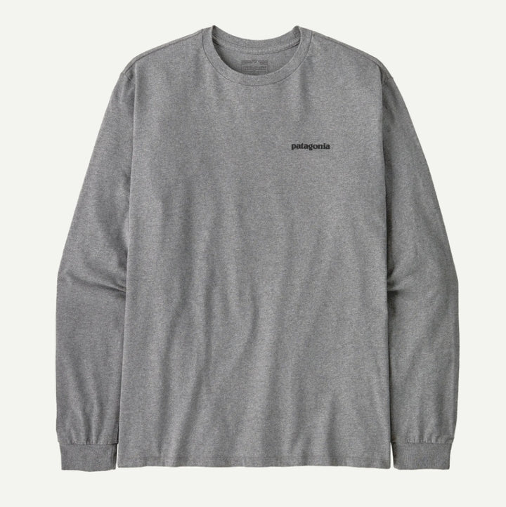 Patagonia Men's Long-Sleeved P-6 Logo Responsibili-Tee