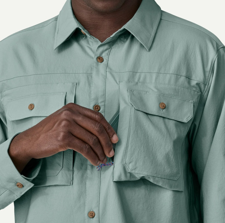 Patagonia Men's Long-Sleeved Self-Guided Sun Shirt