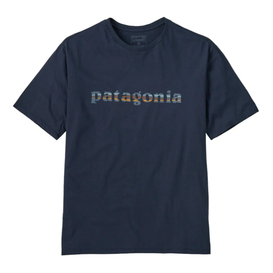 Patagonia Men's '73 Text Logo Organic T-Shirt