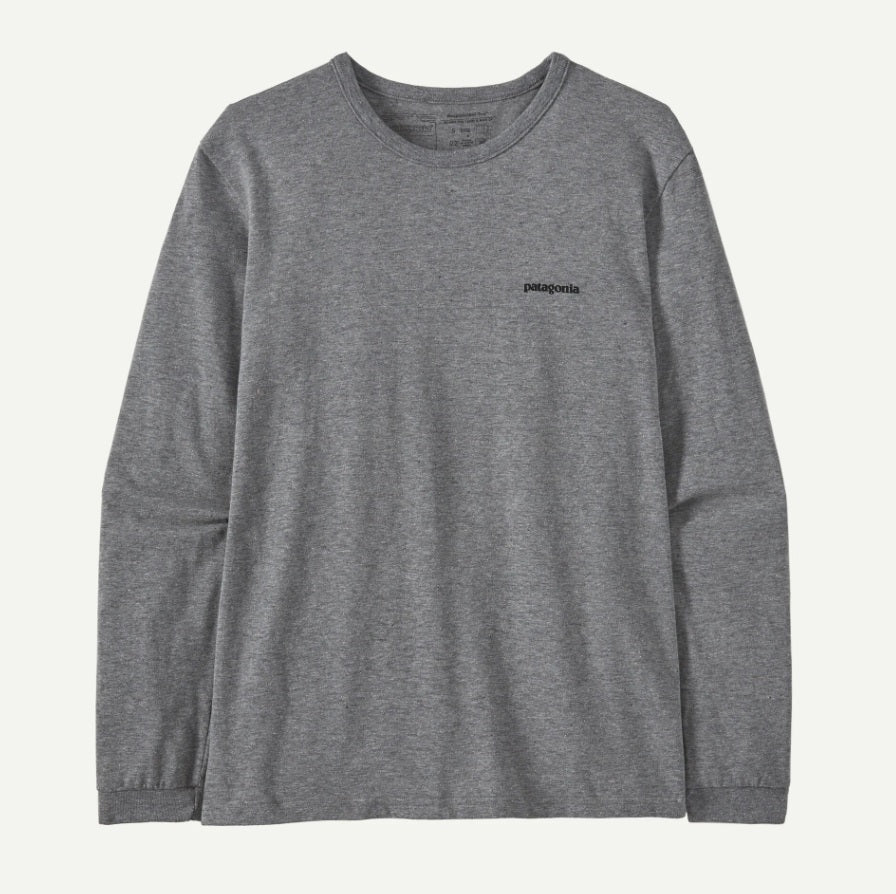 Patagonia Women's Long-Sleeved P-6 Logo Responsibili-Tee